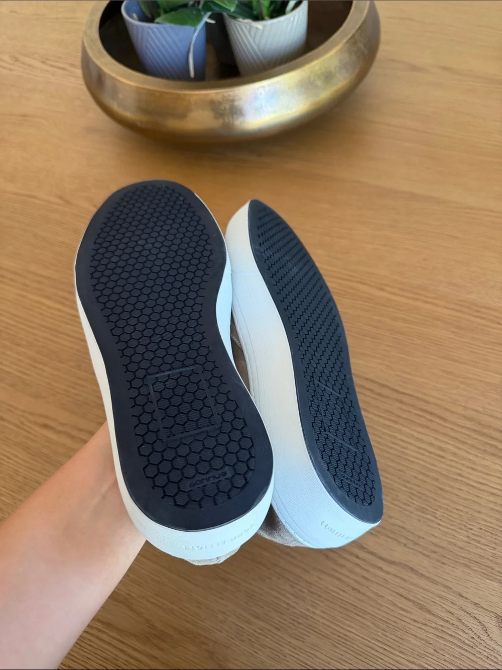 John Elliott - Haze Suede Mocha Slip On Sneakers
